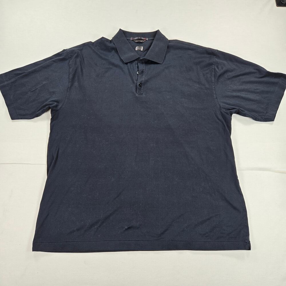 Vintage‎ Nike Tiger Woods Collection Short Sleeve Black Polo Men's Size XL